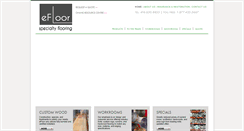 Desktop Screenshot of efloor.ca